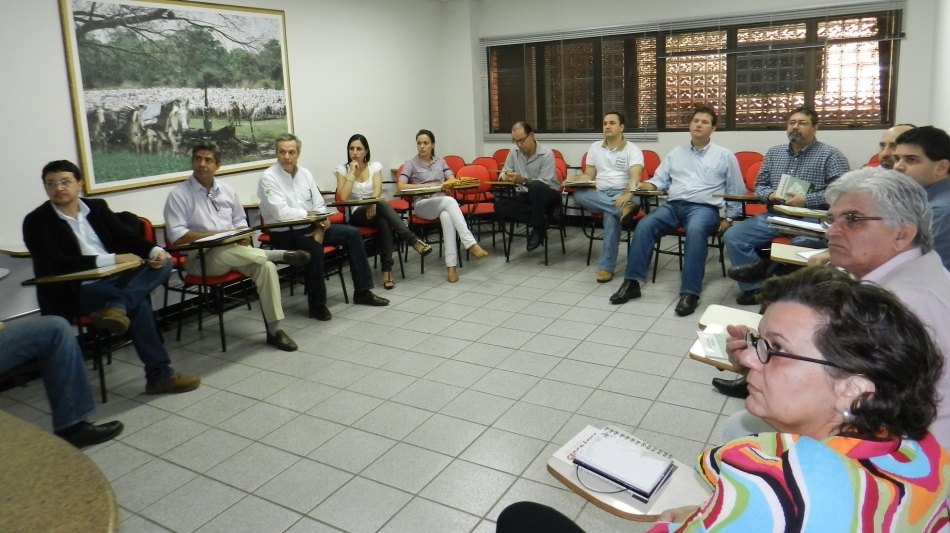 Reunião de representantes de diversas entidades da cadeia produtiva (Foto: Divulgação)