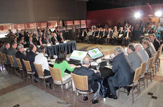 Reunião do Condel/Sudeco foi realizada em Campo Grande nesta sexta-feira (Foto: Divulgação)