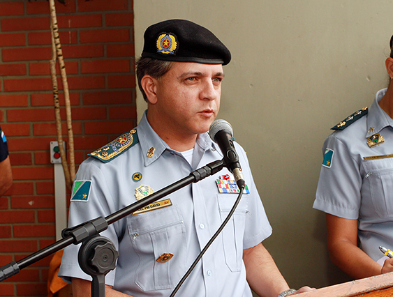 Comandante-geral da PMMS, coronel Carlos Alberto Davi (Foto: Divulgação)